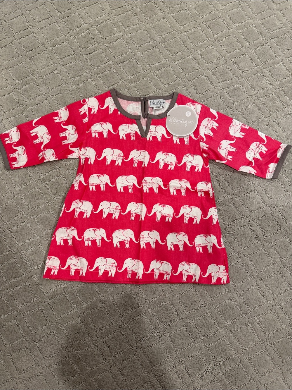 Little Elephant Toddler Beach Cover Up